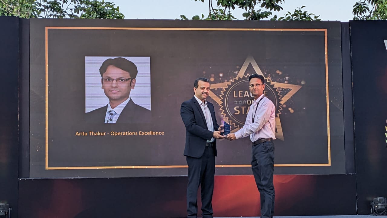 League of Stars award for Operations Excellence